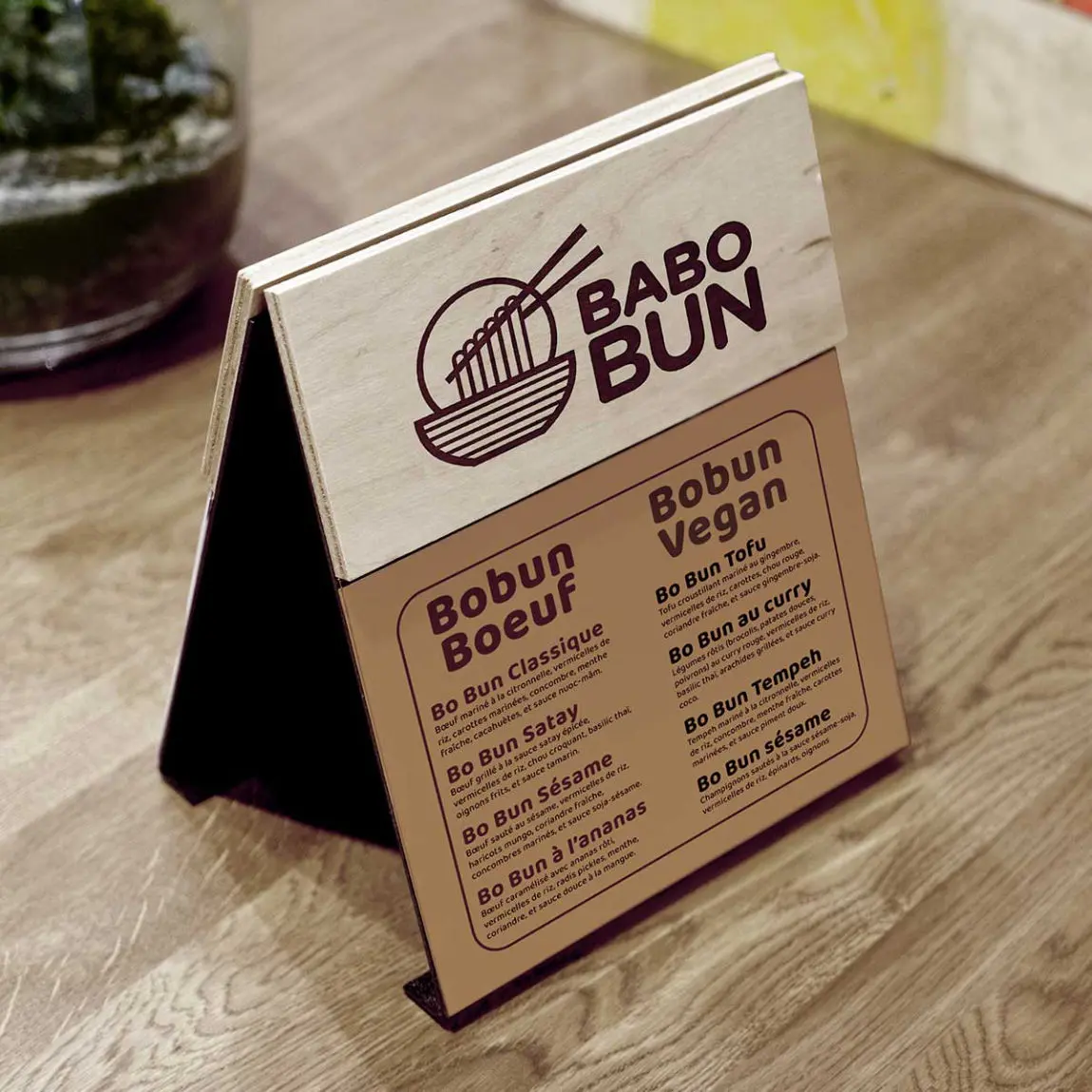 Babobun - Asian fusion Restaurant - Menu