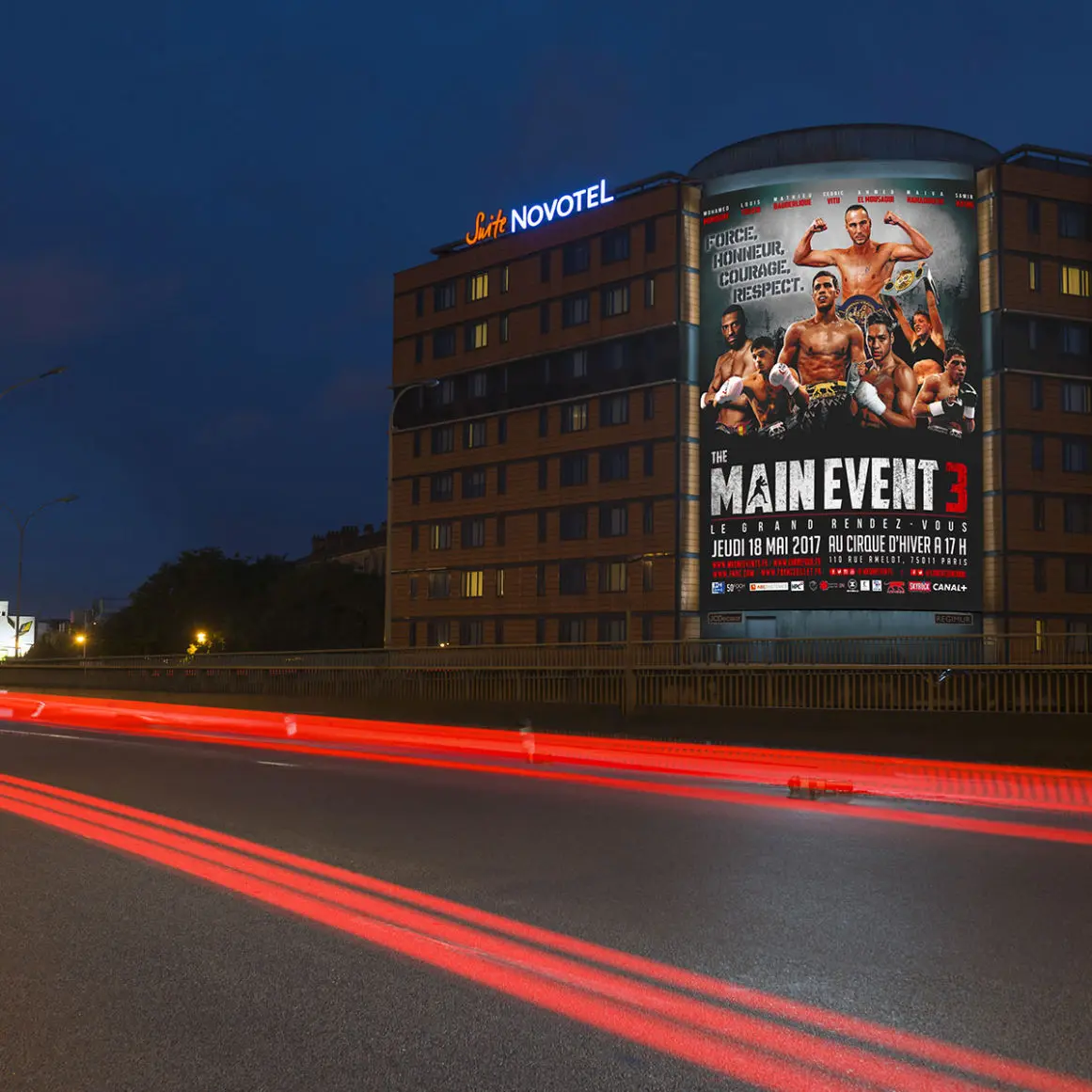 The Main Event 3 - Billboard - Paris autoroute