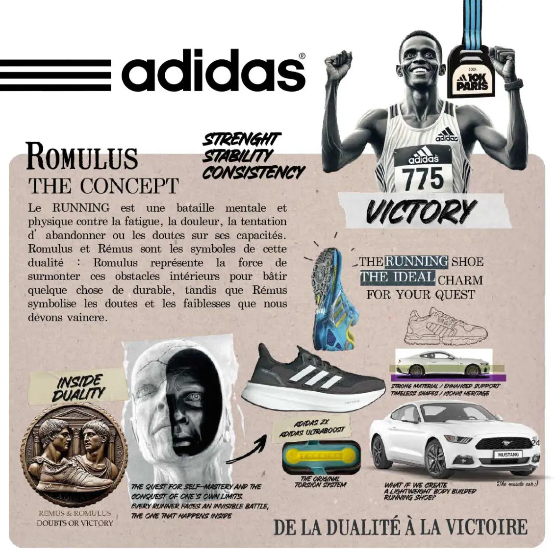 Adidas - Romulus - Products - Story