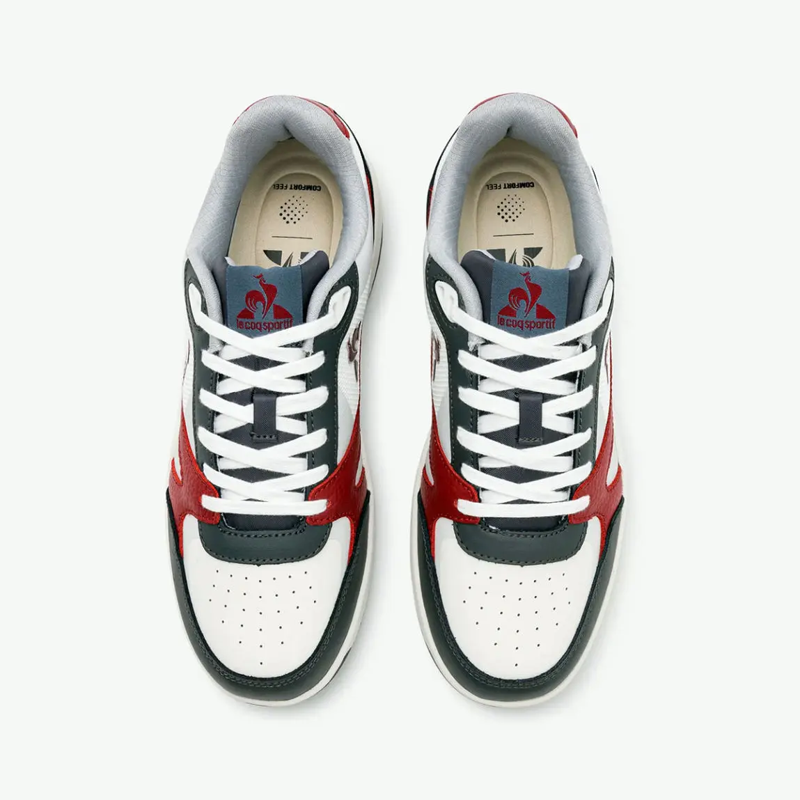 Le Coq Sportif - LCS Pro Star Lite - White Navy Tomato - sneakers