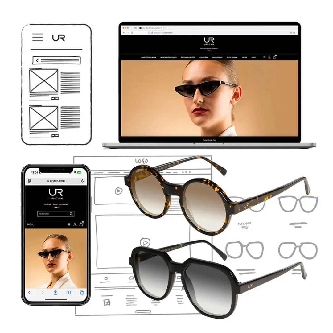 Urican Eyewear - Digital - UX