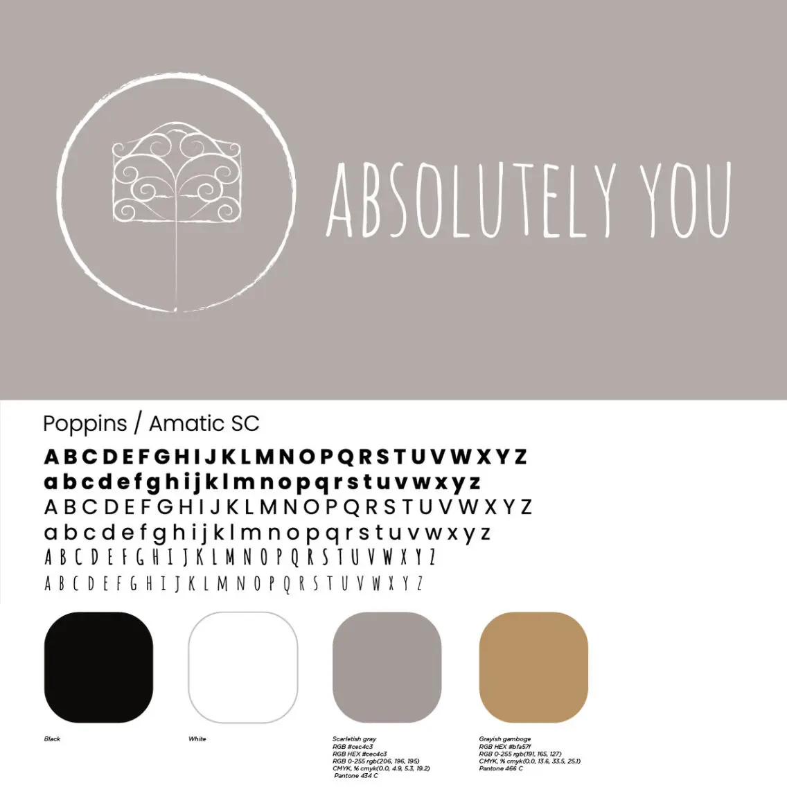 Absolutely You - Color palette