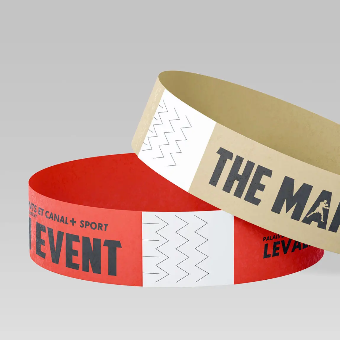 The Main Event 3 - Wristbands design