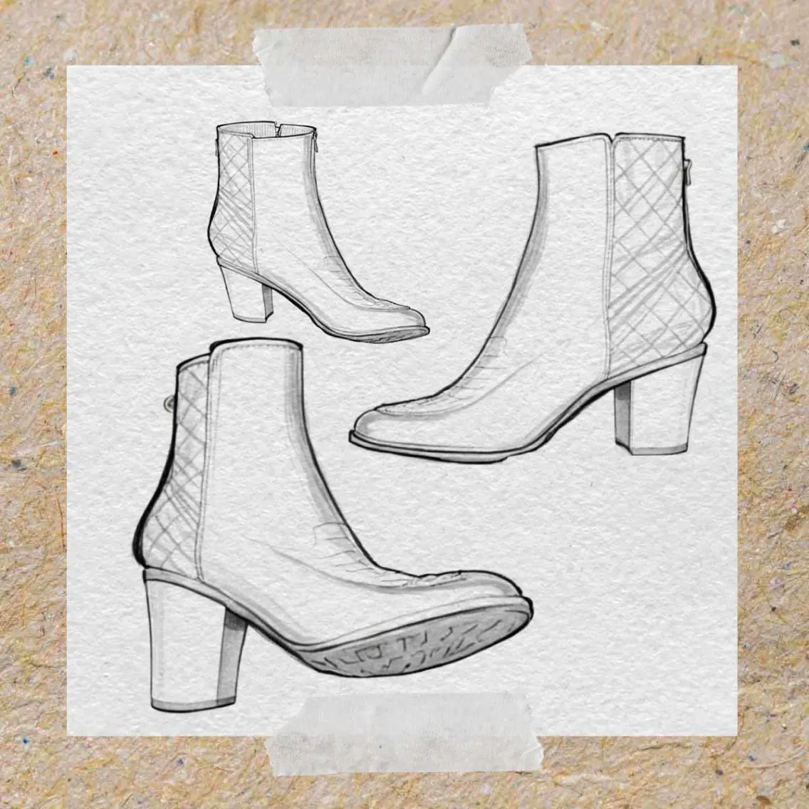 Zara - Majesty - Boots - sketches